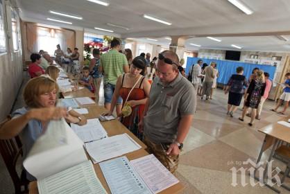 РЕАКЦИЯ! Украйна с протест срещу местните избори в Крим

