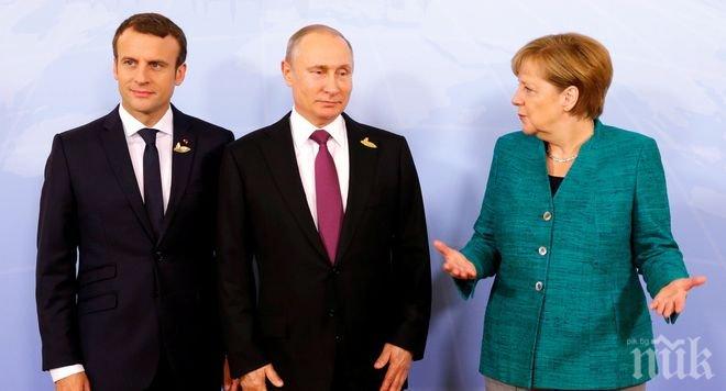 Лидерите на Русия и Германия обсъдиха детайлите около проекта за мисията на ООН в Донбас