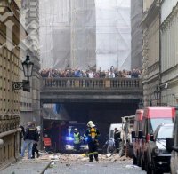 Поне трима души са загинали при взрива в Прага 