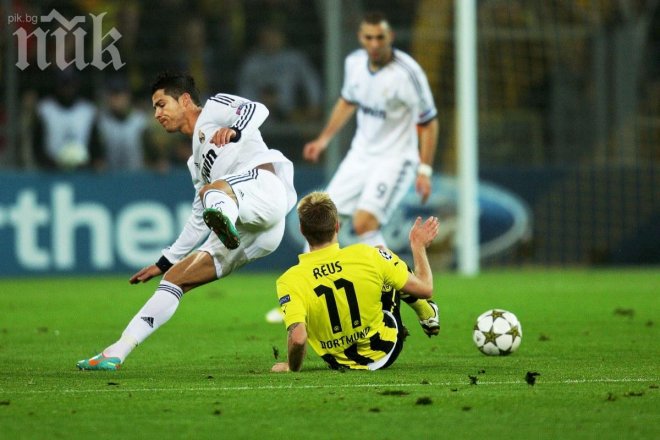 Кристиано Роналдо възстанови равенството в Дортмунд