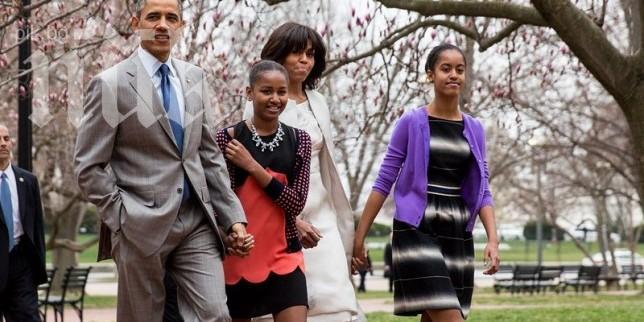 Обама с ултиматум към децата си :
 Ако се татуирате, ще се татуираме заедно