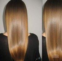 Гладуването помага на косата да расте
