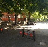 НАГЛОСТ! Ето как джипът на цар Киро затвори улица в Пловдив 