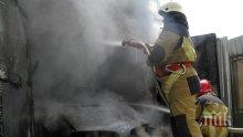 БЪРЗА РЕАКЦИЯ! Тежка техника потушила пожара във Велинград