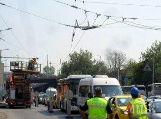 инцидент тролейбусни жици паднаха пловдив
