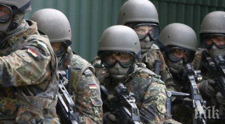 рестрикция германия праща войници учения