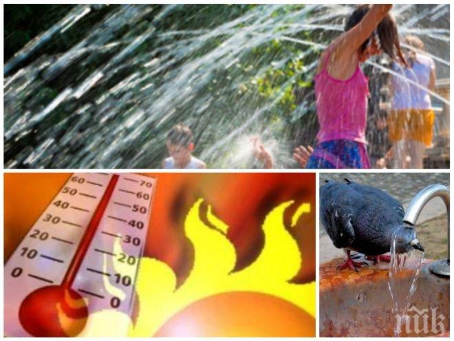 ЛЕТЕН РАЗКОШ! Слънце и горещина ни очаква днес, температурите скачат до 36 градуса