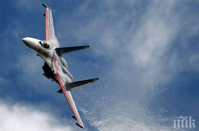 В САЩ засекретиха информация за катастрофа на Су-27 в Невада