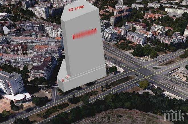 Пробив! Спряха строежа на небостъргач в „Стрелбище“