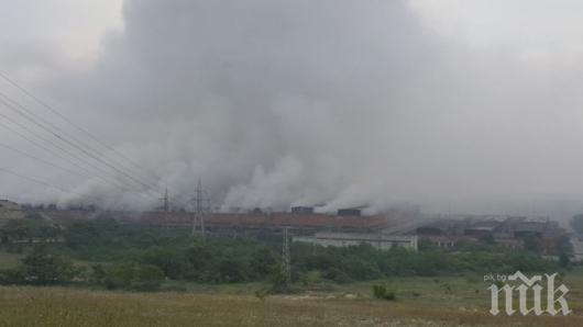 БЪРЗА НАМЕСА! Овладяха пожара край „Струма“