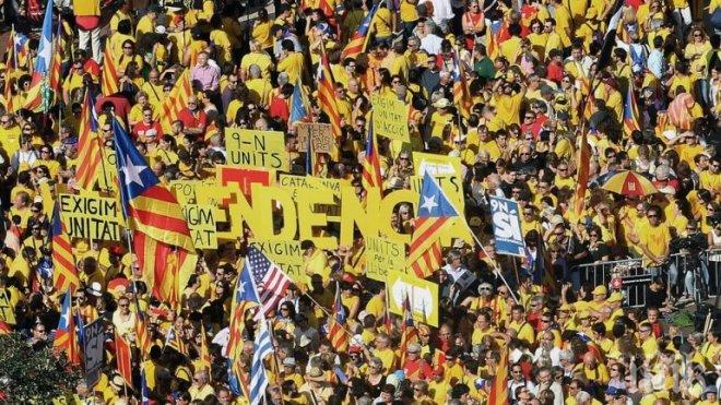 Затвор грози лидерите на движението за независимост на Каталония