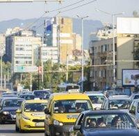 Отново зверски трафик в центъра на София