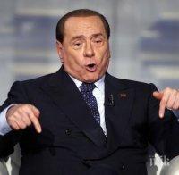 Силвио Берлускони обеща, че ще въведе плосък данък и ще подкрепи европейската интеграция, ако партията му се завърне на власт