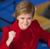 В Шотландия не са се отказали от идеята за провеждането на нов референдум за независимост