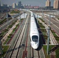Най-бързият влак в света „Фусин“ тръгна между Пекин и Шанхай