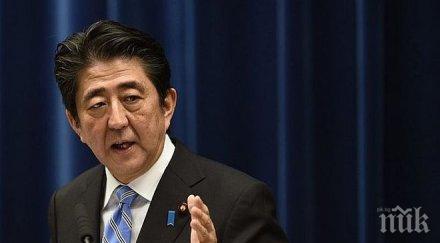 японският премиер призова налагане стриктни санкции северна корея