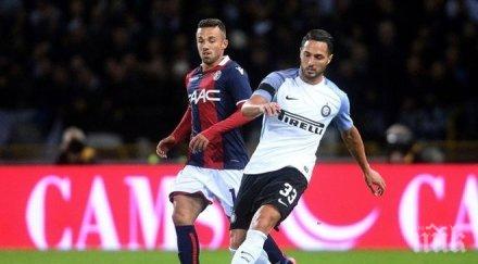 спорна дузпа донесе точка интер болоня