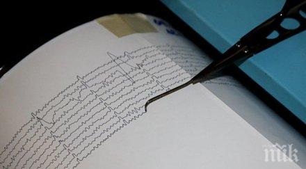 земетресение магнитуд рихтер регистрирано остров ява