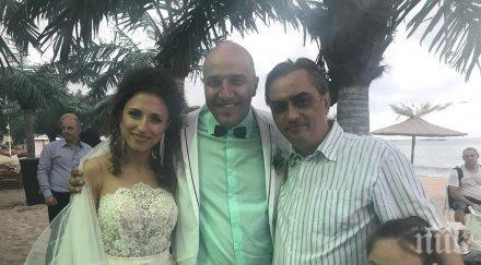 честито румънеца вдигна морска сватба