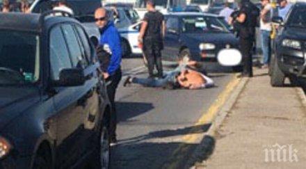 бомба пик барети натръшкаха криминална банда зрелищен арест светло центъра софия снимки обновена