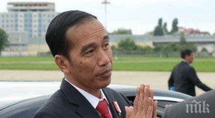 полицията индонезия предотвратила опит покушение президента страната