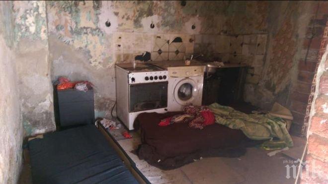 ГНУСНО! Мигрантите от Модерно предградие живеели в мизерия и изпражнения (СНИМКИ)