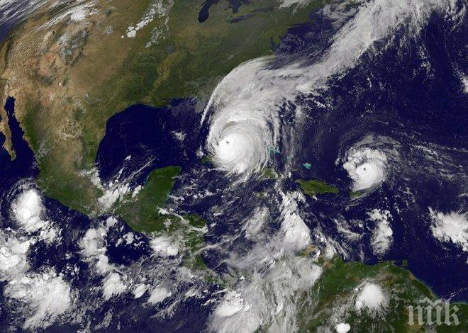 Ураганът Мария се засили до втора степен, ветровете стигат до 175 км/ч