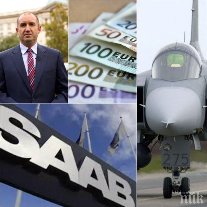 БОМБА В ПИК! Министър на Румен Радев скрил оферта за боен самолет (ДОКУМЕНТ)