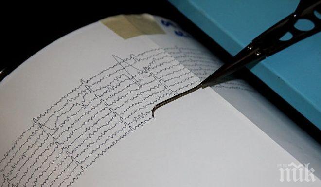 Земетресение с магнитуд 5,7 по Рихтер бе регистрирано край остров Ява