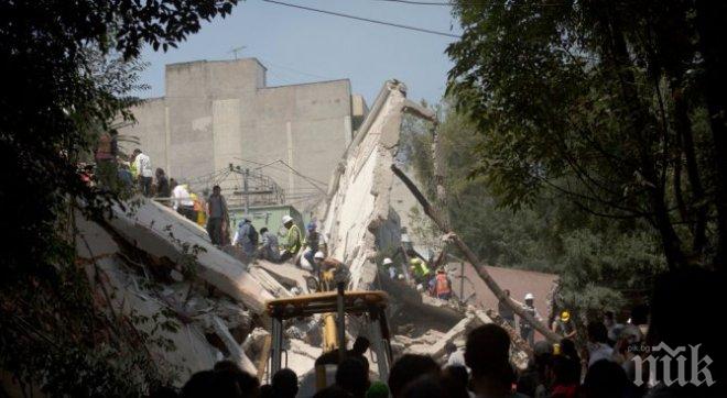 ГОРЕЩА ЛИНИЯ! Българка от Мексико: Още падат блокове, земята подскочи от земетресението!