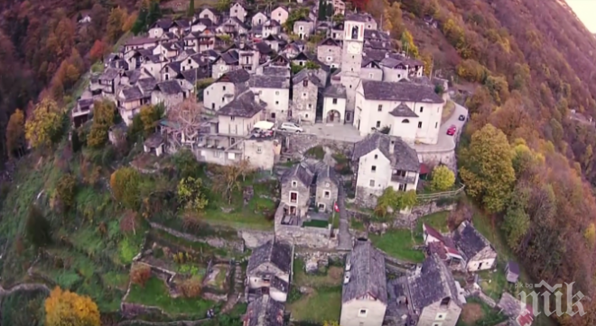 Превърнаха в хотел най-малкото селце в Швейцария