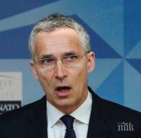 НАТО подкрепя Украйна за миротворците на ООН