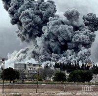 Русия засипа с бомби обекти на терористите в Сирия