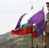 Издигнаха националния флаг на хълма Царевец