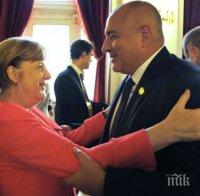 ПЪРВО В ПИК! Борисов със специален поздрав към Меркел - ето как й честити за победата