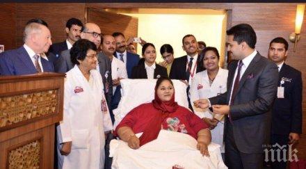 дебелата жена света стопи 200 почина