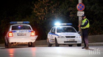 карък таксиметров шофьор тресна патрулка