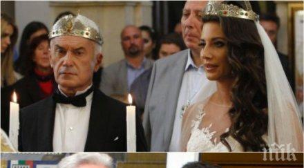 ексклузивно пик валери симеонов уникален тоалет сватбата сидеров снимки