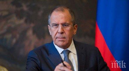 сергей лавров обвини нато пресъздаване атмосферата студената война
