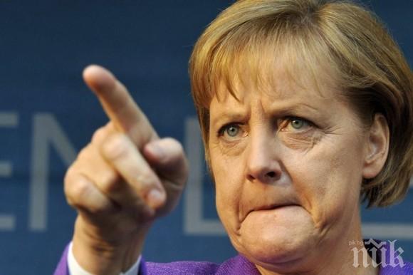 Меркел отново скръцна на Русия