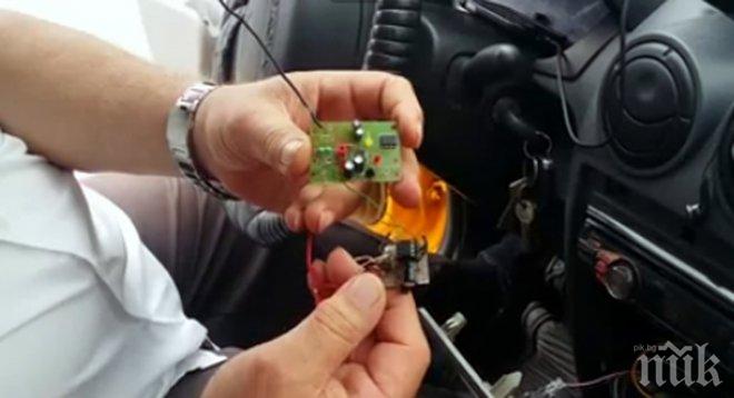 Спипаха зъл гений на помпички за такситата