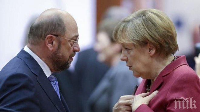 Мартин Шулц: Ангела Меркел е големият губещ на изборите