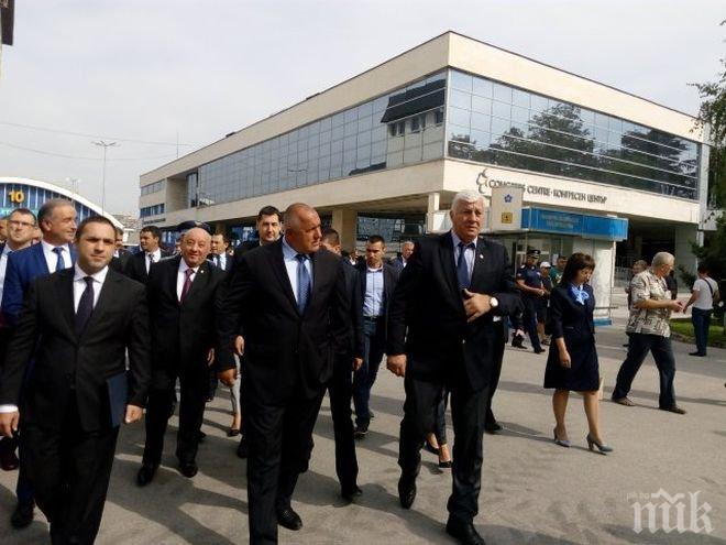 ЕКСКЛУЗИВНО! Борисов с гневен коментар в Пловдив! Премиерът обясни стопля ли отношенията с Гергов на Панаира
