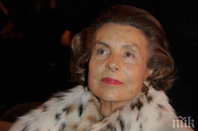 Почина най-богатата жена в света Лилиан Бетанкур