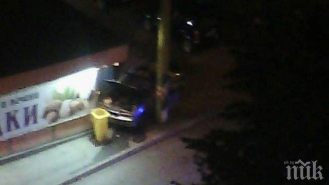 Автомобил се заби в магазин за зеленчуци в Габрово