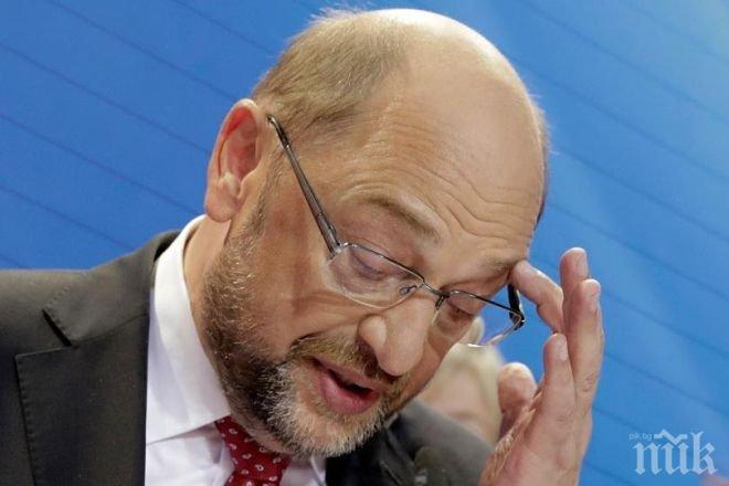Мартин Шулц: Изборите са „горчив ден“ за германските социалдемократи