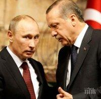Владимир Путин: Срещата ми с Реджеп Тайип Ердоган носи единствено работен характер