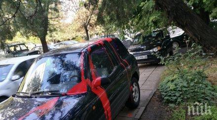 нова мода цапат колата боя пречиш тротоар снимка