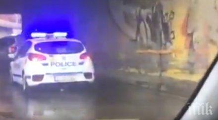 първо пик жестока тапа гара подуене катастрофирал джип запуши тунела снимки