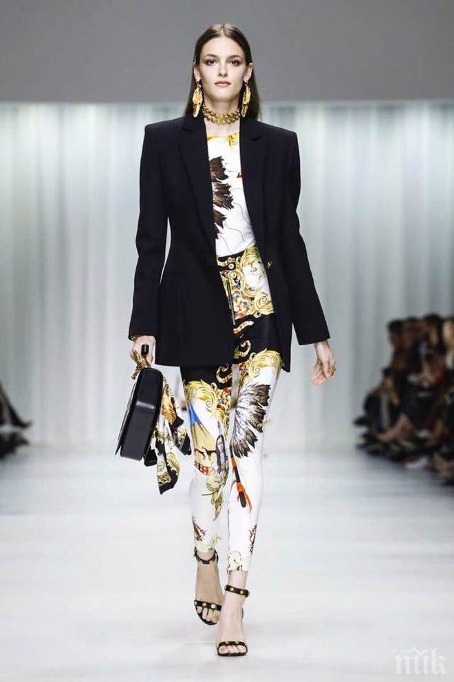 БРАВО! Наша моделка дефилира за Версаче в Милано (СНИМКА)